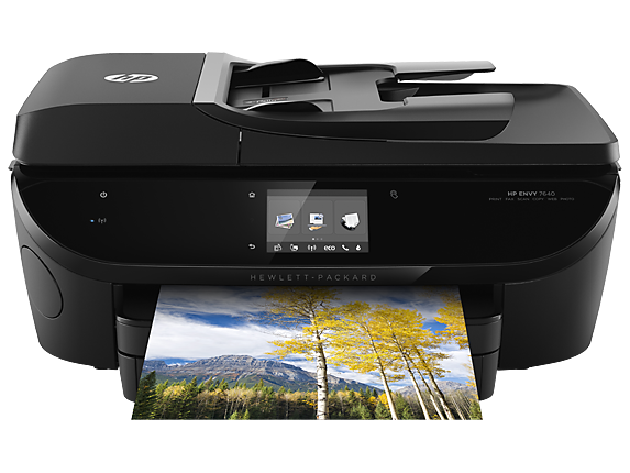 Reference photo of HP 7640 printer.