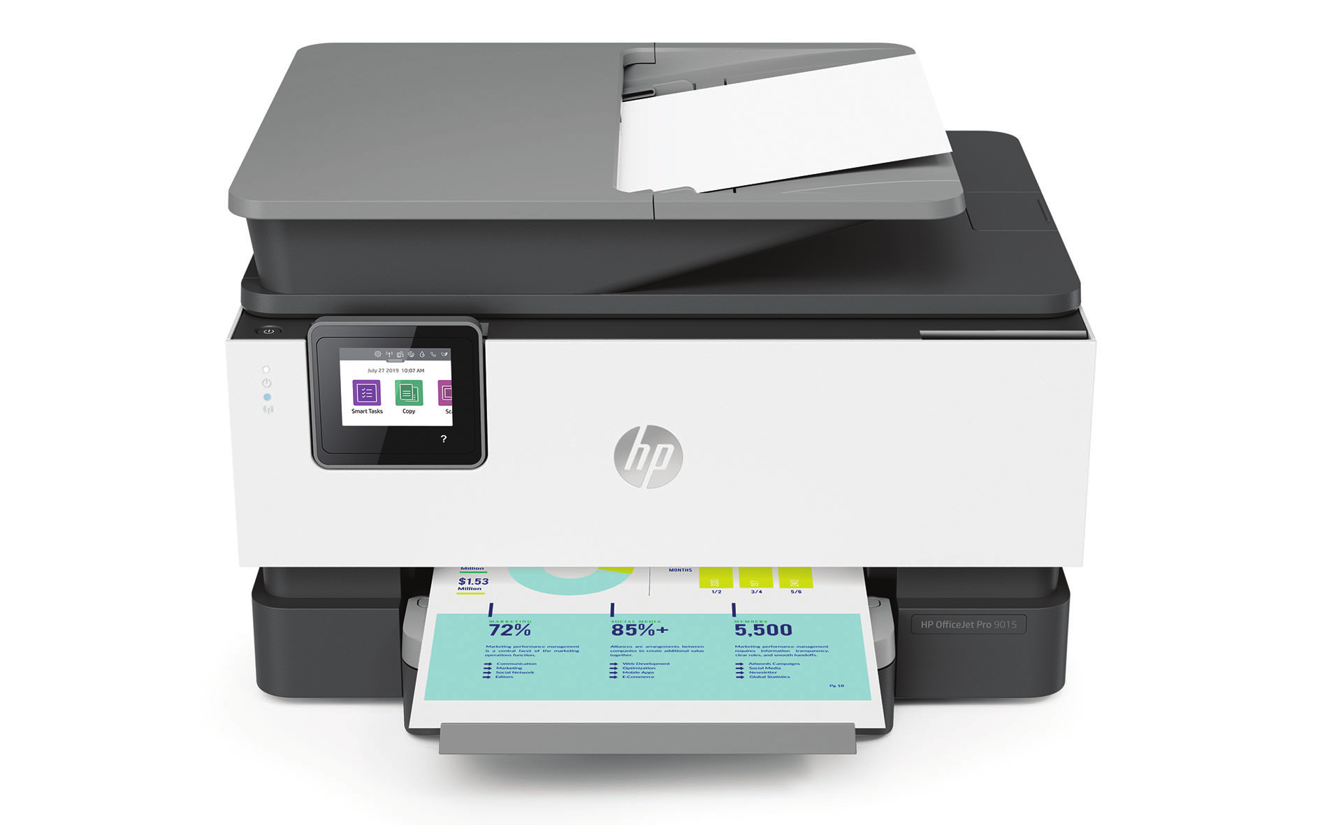 Reference photo of HP 9015 printer.